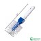 Quickway Imports Round Pool Corner and Step Brush Head Fine Bristle Scrub for In-Ground & Above-Ground Swimming Pools Spas Hot Tubs & Tight Spaces Fits Standard Poles with Easy Clip Handle Attachment